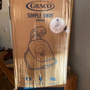 Graco Stationary Swing for Babies.